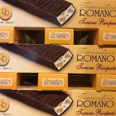 Torrone ricoperto al Cioccolato